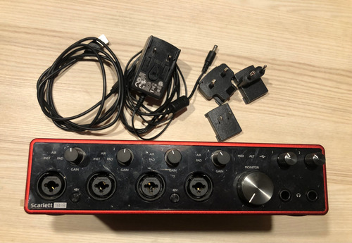 Focusrite Scarlett 18i8 Interface Digital Usb (3rd Geraçao)