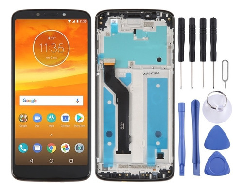 Pantalla Lcd Con Marco Para Motorola Moto E5 Plus Us Edition