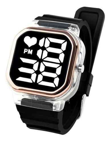 Reloj Led Pulsera Silicona Ajustable Diseños