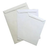 Sobres Blancos Oficio Bolsa 25x35cm Papel Obra 80gr Paq X250