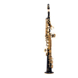 Saxofone Soprano Reto Sib Preto Halk (novo)