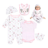 Babyfere Ropa De Muñecas Reborn De 22 Pulgadas, Lindos Tra.