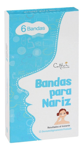 Banda Para Nariz Cettua Puntos Negros - - g a $2380