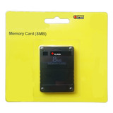 Ps2 Memory Card De 8mb Compatible Con Playstation 2 Negro A