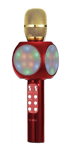 Microfono Karaoke Para Niños Inalambrico Con Luces Led