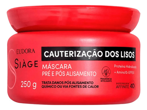 Máscara Siàge Cauterização Dos Lisos 250g - Eudora