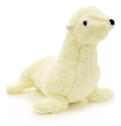 Foca De Peluche Beige Suave Original Importado Cute