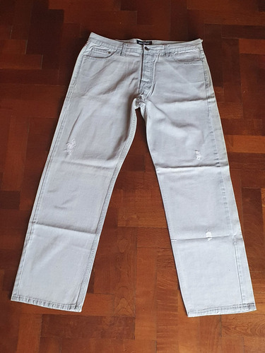 Pantalon Jeans Clasico Recto Ancho Liquidación