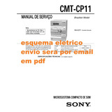 Esquema Eletrônico Sony Cmt Cp11 Cmtcp11  Em Pdf  Via Email