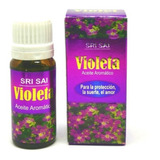 3x Aceite Violeta 10ml Esencia Aromática Difusor