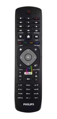 Control Remoto Original Smart Tv Philips Boton Netflix 