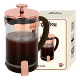 Cafetera Estilo Frances  Embolo De Acero Hudson 800ml