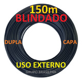 Cabo 4 Pares Cftv 150m Ftp Externo Dc Blindado Pt Condutti