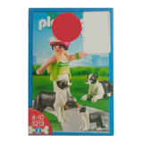 Playmobil 5213 Border Collies Y Cachorro Coleccionable 2010