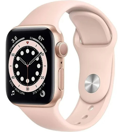 Apple Wacht Serie 6, 40mm Rosado Oro,  Sin Caja