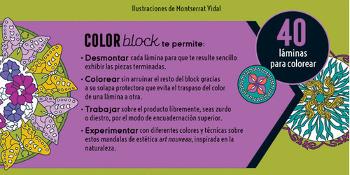 Libro Mandalas Para Colorear Art Nouveau Arte Antiestres