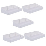 Organizador De Café Y Té Blanco 5pcs Homsfou