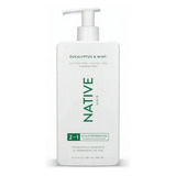  Shampoo Native Shampoor Vegano Native Hair De Eucalyptus & Mint En Dosificador De 487ml Por 1 Unidad