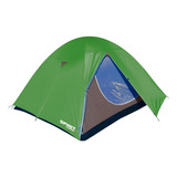 Carpa Camping 2 Personas Spinit Camper 1500mm Columna D/agua Color Verde