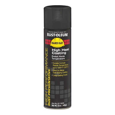 Aerosol Alta Temperatura Anticorrosivo Negro Mate Rust-Oleum 443ml Interior Exterior | MercadoLibre