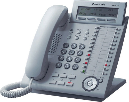 Teléfono Panasonic Kx-dt343 Flamante