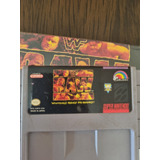 Jogo Snes Wwf Raw Super Nintendo 