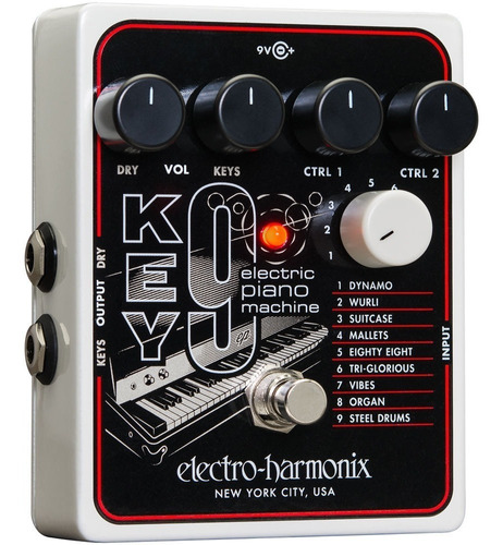 Pedal Electro Harmonix Key9 Key 9 Electric Piano Machine