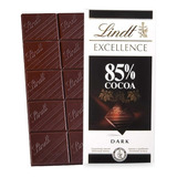 Chocolate Lindt Excellence 85% Cacao 100g Origen Suiza