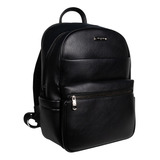 Mochila Nicole Lee Elegante Con Espacio Para Laptop Ss24 Color Negro