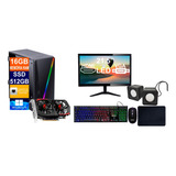 Pc Cpu I7 6700 / Ssd 512gb, 16gb Ddr4, Rx 550 4gb + Monitor 