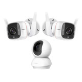 Kit 3 Camaras Video Vigilancia Int/ext Graba Audio 3mp
