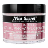 Polvo Acrilico Multibalance Rosa Nat Mia Secret 59gr Color Rosa Natural