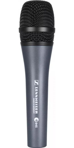 Microfone Sennheiser E845 Super Cardióide Dinâmico De Mão