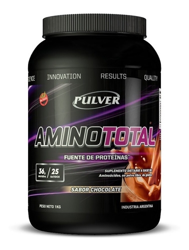 Amino Total 1 Kg Pulver Con Taurina Y Glutamina Sin Tacc