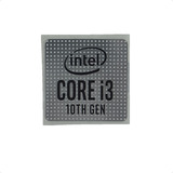 Adesivo Processador Intel Core I3 10 Th Geração