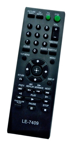 Controle Dvd Sony Dvp-sr200p/dvp-sr320/dvp-sr370/rmt-d187a