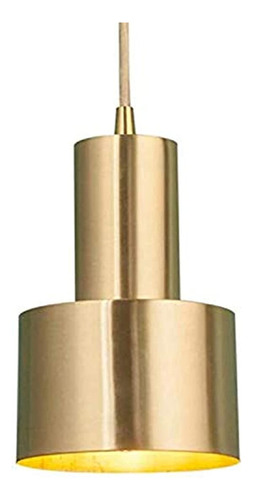 Lámpara Lywins E26 Cobre Led Moderno Nórdico Oro Colgante