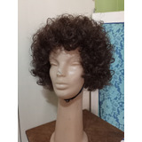 Peluca Afro Castaña De La Parti Wigs!