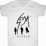 Camiseta Soda Stereo Rock Metal Bca Tienda Urbanoz