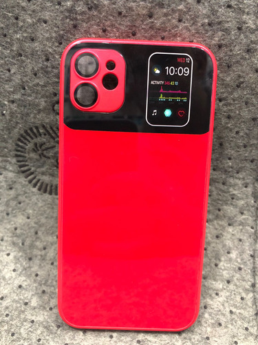 Capa Case Fundo De Vidro Compatível iPhone  Xr Ao 14 Pro Max