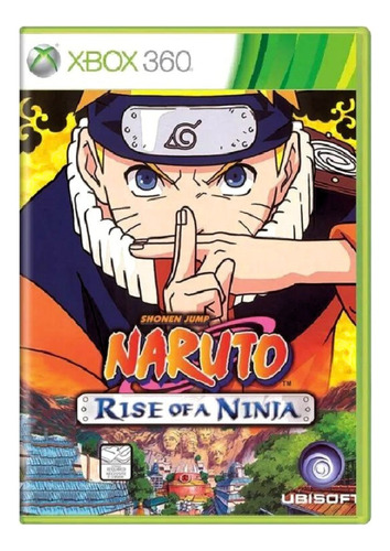 Naruto Rise Of A Ninja Xbox 360 Midia Fisica 