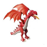 Playmobil 5912 Dragon Rojo Dragones Medieval Caballeros 