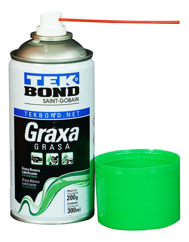 Grasa Lubricante En Aerosol Tek Spray 300 Ml 