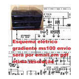 Esquema Gradiente  Ms100 Ms 100 Versão Com Toca Disc Em Pdf