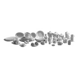 Set Juego Platos Playos X12 Porcelana Vajilla Deco Tsuji 450