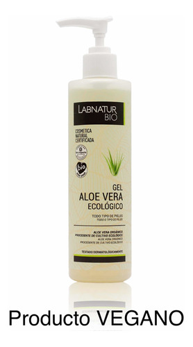 Gel Aloe Vera Ecológico, 99% Natural 250ml, Sys España