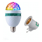 Lampada Led Giratoria Colorida Rgb Balada Decoração Festa 110v/220v