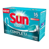 Sun Tabletas Para Maquina Lavavajilla 3 En 1 X 20 Un