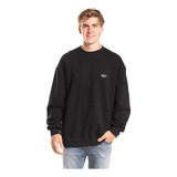 Buzo Hombre Rusty Lepatch Crew Black