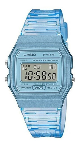 Reloj Casio F 91wm 9a Crono Alarma Calendario 100% Original